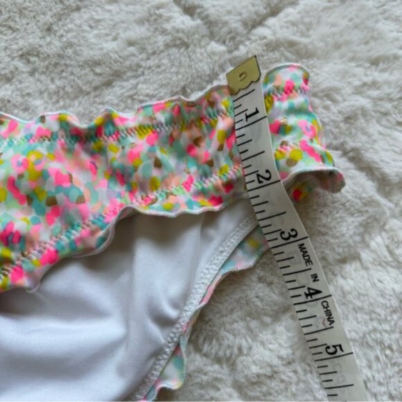 Victoria's Secret | "Confetti" The Ruffle Cheeky Bikini Bottoms | Size Small - Picture 10 of 11
